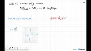 MyScript iink 31  Math in a note [upl. by Jordison793]