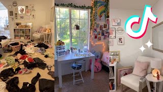 CLEANING MY MESSY ROOM  Satisfying CLEANING TikToks 🧽 🧹 [upl. by Cara]