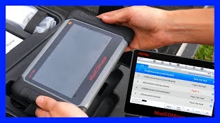 A Look at the Autel MK808TS Scan Tool Sent by AutelOnlinecom [upl. by Novanod]