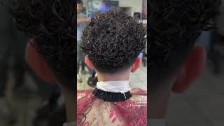 Tight curls men perm Transformation men Hair [upl. by Stout]