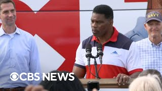 GOP Senators campaign for Herschel Walker in Georgia race against Raphael Warnock [upl. by Asserak890]