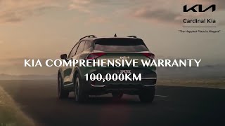 KIA COMPREHENSIVE WARRANTY  CARDINAL KIA [upl. by Siraf]