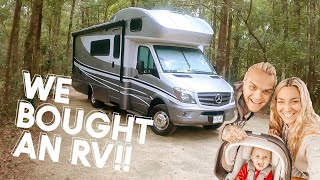 OUR FIRST VIDEO Picking up our 2018 Winnebago View 24D [upl. by Uolymme]