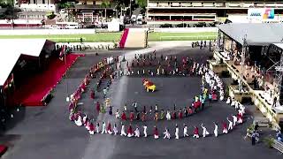 Fête nationale  suivez la cérémonie officielle de lever du drapeau au ChampdeMars [upl. by Enitsuga]