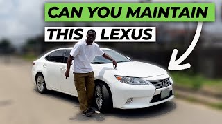 TRUE COST of The LEXUS ES350  2012  2018  Cost of maintenance Spare Parts amp Common problems [upl. by Zusman]