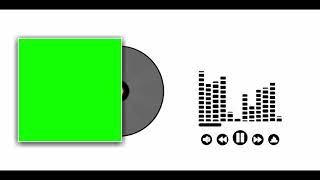 Cd Player Green Screen Effect Free HD  CD Template  Adix Bulley [upl. by Attegroeg]