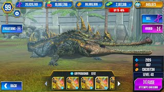 NEW GRYPOSUCHUS MAX LEVEL 40  HT GAME [upl. by Ylenaj]