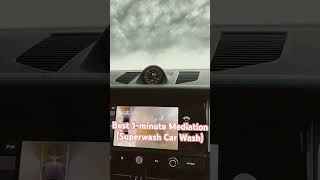 Best 1minute Mediation SuperWash Touchless Car Wash Porsche Macan T carwash [upl. by Anurag]