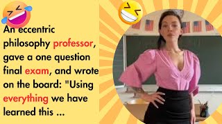 Funny Joke 🤣 Best Joke of the Day🔥  Professor gave students [upl. by Ronile]