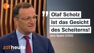 Harte Worte gegen Kanzler Scholz  SpahnInterview nach den OstWahlen [upl. by Antonietta573]