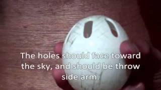 How To  Wiffle Ball Pitches Slider SinkerDrop Riser Screwball [upl. by Coke]