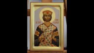 How to paint a Byzantine Icon [upl. by Niboc]