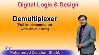 DemultiplexerFull Implementation in UrduHindiTruth TableTypes of DemuxApplication of Demux [upl. by Frederich428]