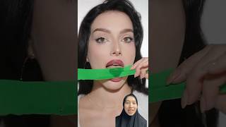 MAKEUP PAKAI KERTAS HIJAU makeup tintshop makeuptutorial tint beauty tintlife [upl. by Nellad837]