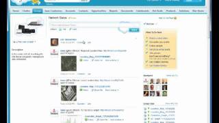 Enterasys isaac with Salesforce Chatter [upl. by Oflodur139]