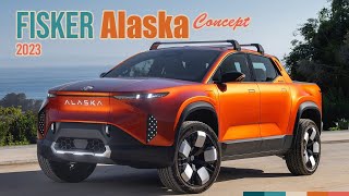 Fisker Alaska  Electric PickupTruck Concept [upl. by Mccoy]