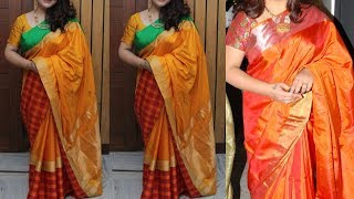 How To Wear A Saree For Fat People to Look Slim  Saree Draping Styles  Step by Step Tutorial [upl. by Errol]