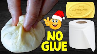 NO GLUE ONLY 2 INGREDIENT PAPER AND LIFEBUOY SLIME WITHOUT GLUE BORAX AND ACTIVATOR [upl. by Ayana]