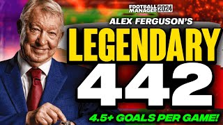 LEGENDARY 442 FM24 Tactics  45 Goals Per Game  Best FM24 Tactics [upl. by Charpentier773]