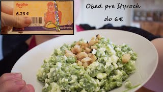 Za jeden stravný lístok obed pre 4 Jednoduché rýchle lacné domáce varenie recept číslo 07 [upl. by Laurene]