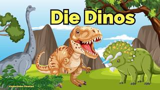 Die Dinos Dinolied I Das Kinderlied über Dinosaurier 🦖 Kinderlied [upl. by Bisset480]