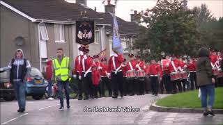 Tullycarnet Flute  North Down Defenders Parade 2017 [upl. by Assetal]