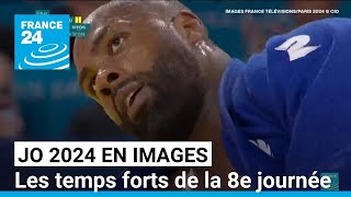 En images  les temps forts de la 8e journée des Jeux olympiques de Paris • FRANCE 24 [upl. by Twelve]