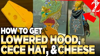 How to Lower Hylian Hood Get Ceces Hat amp Hateno Cheese in Tears of the Kingdom [upl. by Nanny]