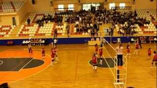 DENÄ°ZLÄ° ATATÃœRK ORTAOKULU  ODTÃœ KOLEJÄ° VOLEYBOL FÄ°NAL MAÃ‡I 1 SET [upl. by Iliram161]