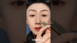 Eyeshadow stick makeup tutorial natural cute look by JSA Beauty [upl. by Nalani560]