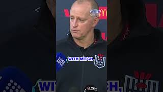 Michael Maguire explains why he dropped incumbent halfback Nicho Hynes 9WWOS NRL Origin [upl. by Holle]