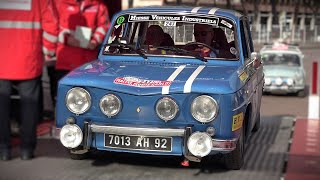 Rallye Monte Carlo Historique 2024  Monaco le départ [upl. by Alfeus629]