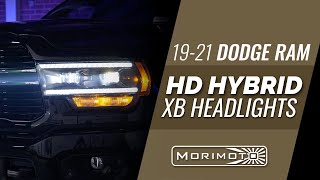 2019 Ram 25003500 HD Morimoto XB Hybrid LED Headlights [upl. by Nirhtak]