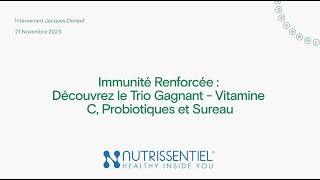 Immunité Renforcée  Découvrez le Trio Gagnant  Vitamine C Probiotiques et Sureau [upl. by Norat160]