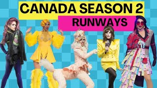 Canadas Drag Race Season 2  Runway Analysis [upl. by Renny]