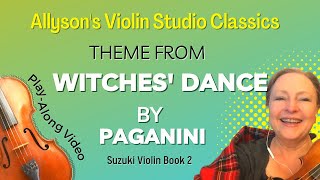 Witches Dance by Paganini HowTo Video Suzuki Vln Bk 2 [upl. by Memory575]