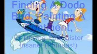 Phineas and Ferb theme song lyrics [upl. by Garold]