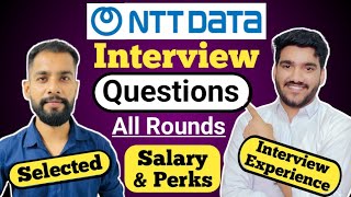 NTT Data Interview Full Process  AMCAT Test  Versant Test  NTT Data Recruitment Questions [upl. by Berkley]