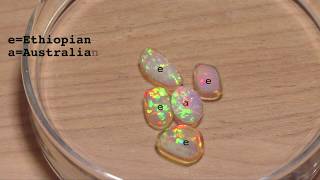 How To Identify Ethiopian Opal Gemstone [upl. by Retniw857]