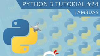 Python 3 Tutorial for Beginners 24  Lambdas [upl. by Warp]