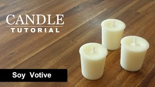 DIY Soy Votives How to make soy votives [upl. by Wier]