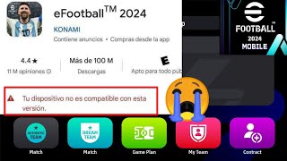 PROBAMOS EL EFOOTBALL MOBILE 2024 ¿MEJORA EN GRÁFICOS [upl. by Nymsaj]