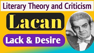 lacan psychoanalytictheory literarytheoryandcriticism [upl. by Oirevlis]