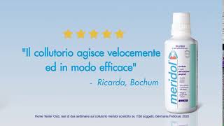 Dentifricio e collutorio meridol® per la prevenzione dei problemi gengivali [upl. by Ariat536]