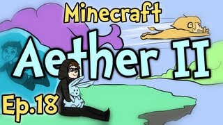 Minecraft  Aether II Ep18 quot Bounce Pad Fail quot w Chim amp Clash [upl. by Harald]