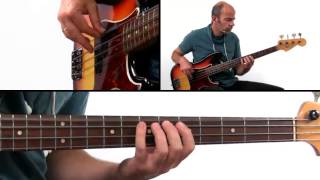 Blues Bass Guitar Lesson  Lick 23 Lumpty Dumpty  Jasper Mortier [upl. by Auqinet]