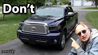 Heres Why Ill Die Before I Buy a New Toyota Tundra [upl. by Acirrehs]