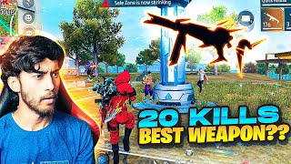 This Weapon is Most Ultimate in Free Fire  Solo vs Squad 20 Kills Gameplay  Badge99 [upl. by Andromede929]