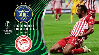 Maccabi TelAviv vs Olympiacos Extended Highlights  UECL Round of 16 2nd Leg  CBS Sports Golazo [upl. by Gun]