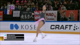 Evgenia MEDVEDEVA  2016 Trophee de France  FS CBC [upl. by Ahsemit]